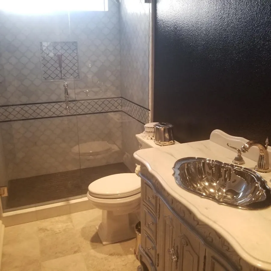 Professional plumbing work and bathroom remodeling in West Jefferson